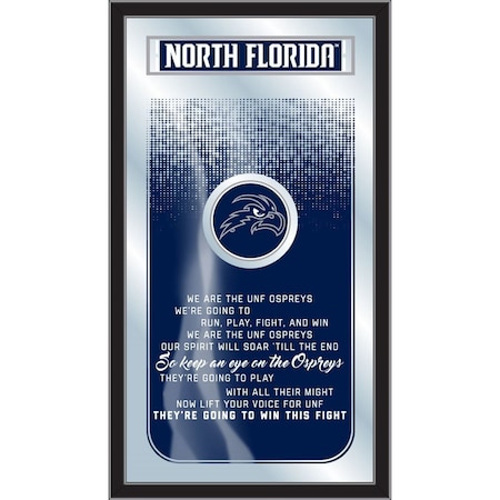 Holland Bar Stool Co North Florida 26" x 15" Fight Song Mirror MFghtNorFla