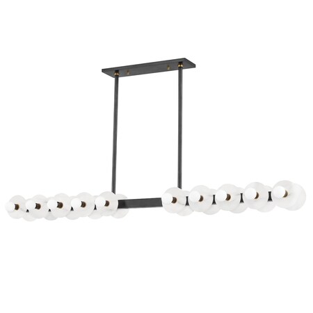 Hudson Valley Lighting Austen 20 Light Linear 59.5 In. Aged Old Bronze 4260-AOB