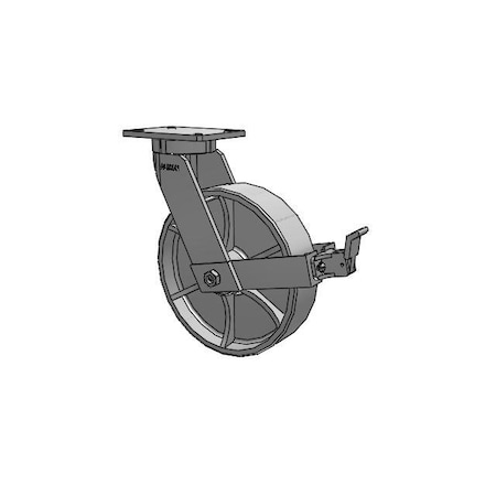 Albion Caster, Kingpinless, 12x3, 470CA12501SFBB 470CA12501SFBB
