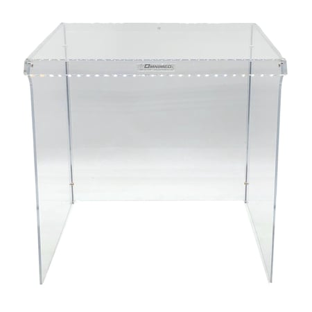 Omnimed Large Draft Shield Dust Cover 18.5" W x 19.25" D x 18" H, Breaks down for easy Shipping and Storage 307212