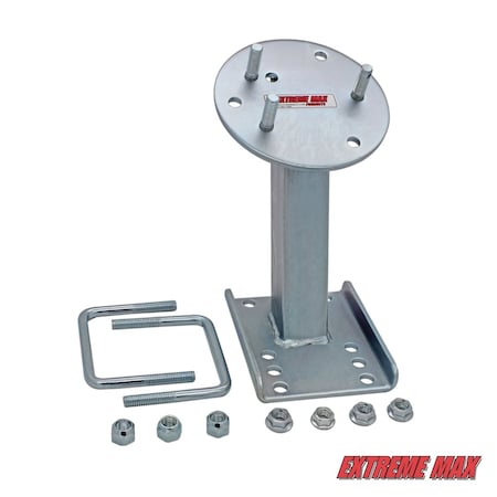 Extreme Max 3001.0064 High-Mount Spare Tire Carrier 3001.0064