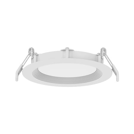 Maxlite SLIM BAFFLE ROUND DOWNLIGHT, 4 IN, 10.5W, 120V TRIAC DIMMING, 27/30/35/40/50K CCT SELECTABLE, WHITE SBRD-4R10.5T9CS-W