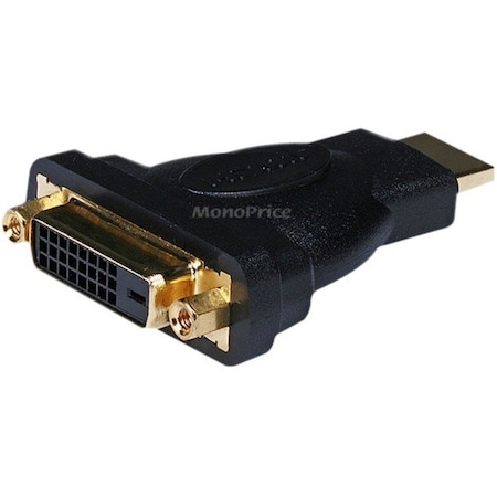 Monoprice CPU Cord Adapter, HDMI M/DVI-D F 2080