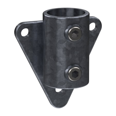 Safety Rail Wall Flange - 3 Hole - 1-1/2in 150316