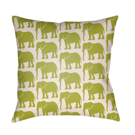 Artistic Weavers Lolita Elephant Poly Filled Pillow - 14 x 24 in. LOTA1420-1424