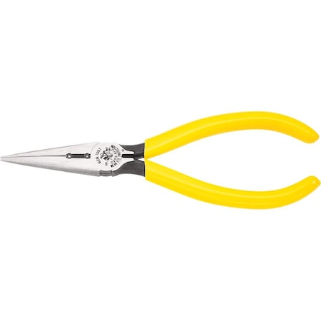 Klein Tools Pliers, Needle Nose Side-Cutters, Stripping, 6-Inch D203-6H2