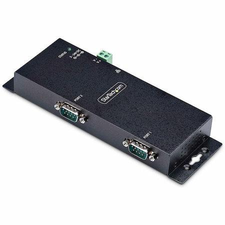 Startech.Com 2-PORT SERIAL TO ETHERNET ADAPTER, IP SERIAL DEVICE SERVER FOR RS232 DEVICES, WA I23-SERIAL-ETHERNET