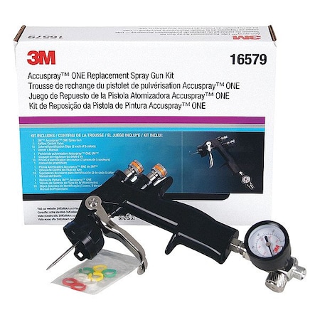 3M HVLP Spray Gun, 1/4" Air Inlet 16579