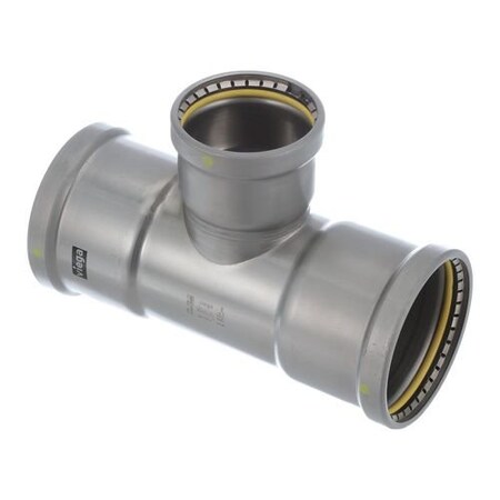 Viega MegaPressG tee P1 4 P2 4 P3 3 carbon steel zinc-nickel coating 28720