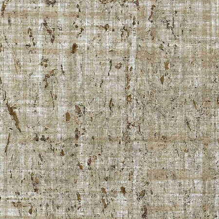 Kenneth James Samal Taupe Cork Wallpaper 2732-80049