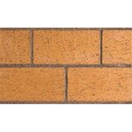 Perfectpillows Full Stacked Wood Burning Masonry Fireplace, Warm Red PE2934422