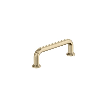 Amerock Factor 3 inch 76mm Center-to-Center Golden Champagne Cabinet Pull BP37380BBZ