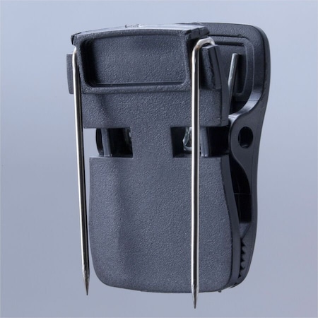 Lorell Plastic Cubicle Clips, Black, Plastic, PK24 LLR80673