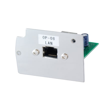 A&D Ethernet optional interface with WinCT software. GH-08