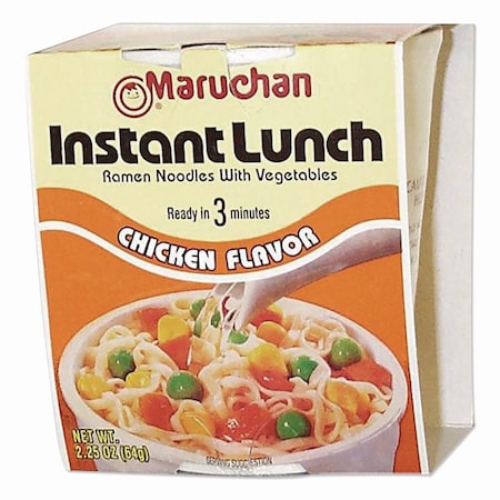 Maruchan Instant Lunch, Chicken, 2.25 oz Cups, 12PK MAR00121