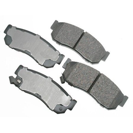Akebono 82-90 Nissan-Pulsar/Sentra-Fr Proact Disk Pad, Act275 ACT275