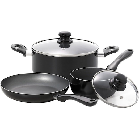 Starfrit Simplicity 5-Piece Cookware Set with Bakelite Handles 33059-002-0000