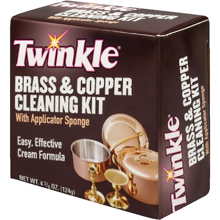 Twinkle 4-3/8'' Brass & Copper Cleaning Kit 525105