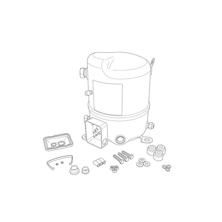 Danfoss 208-230v1ph R404A 4,547BTU COM 120F0293