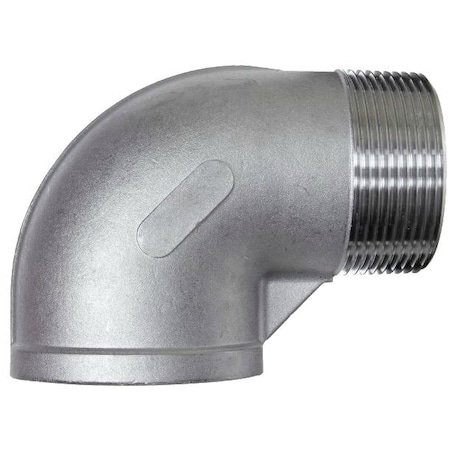 Msi Products 1/2in INDUSTRIAL 150lb 316 Stainless Steel 90 Street Elbow A3210608
