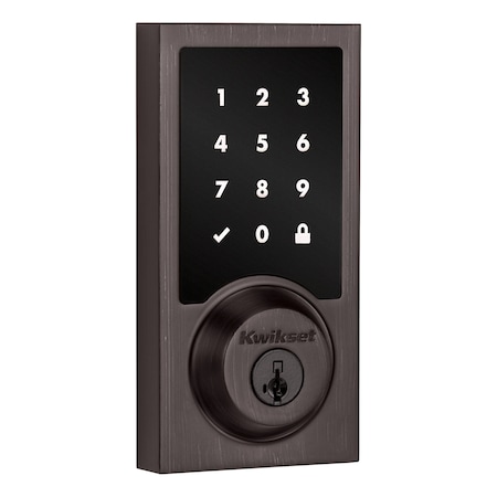 Kwikset Touchscreen Deadbolts Venetian Bronze 918CNTZW700-11PS