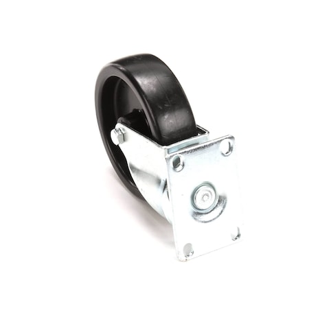 Henny Penny Caster without Brake, Swivel Plate, 5in 27155