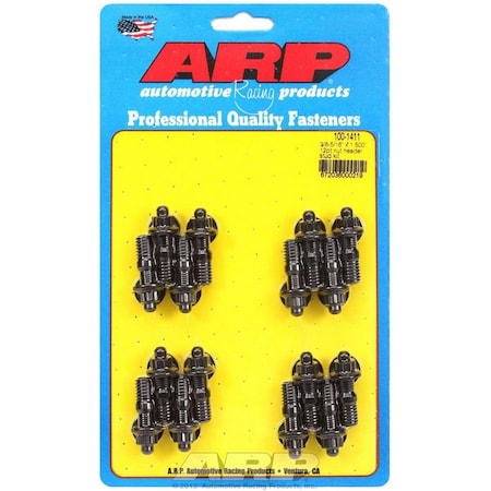 Arp 100-1411 12-Point Header Stud Kit - 0.38 x 1.50 in. OAL, 16PK ARP100-1411