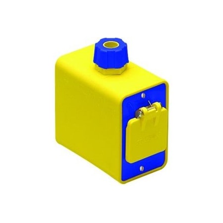 Ericson Electrical Box, Outlet Box Type, 1 Gang, Thermoplastic Elastomer, Rectangular Shape 6106