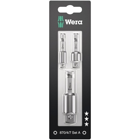 Wera 870/4/7 Set A SB, 3 pieces 5073200001