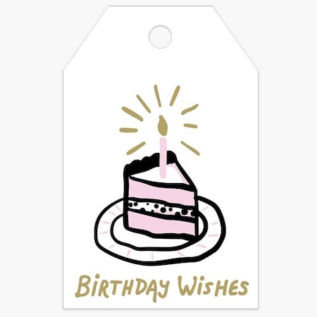 Nashville Wraps Birthday Icon Gloss Gift Tag, 2.25x3.5, 50PK PTBI