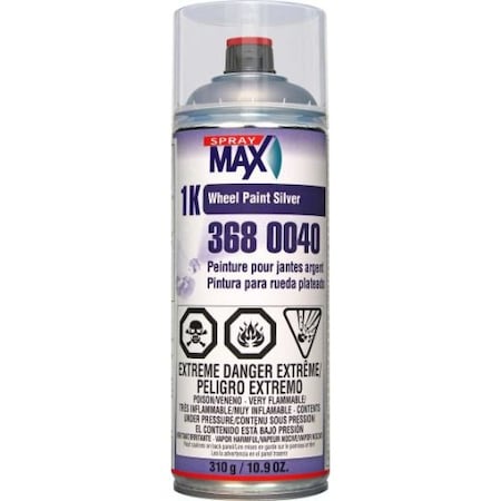 Spraymax, Peter Kwasny WHEEL PAINT SILVER 3680040