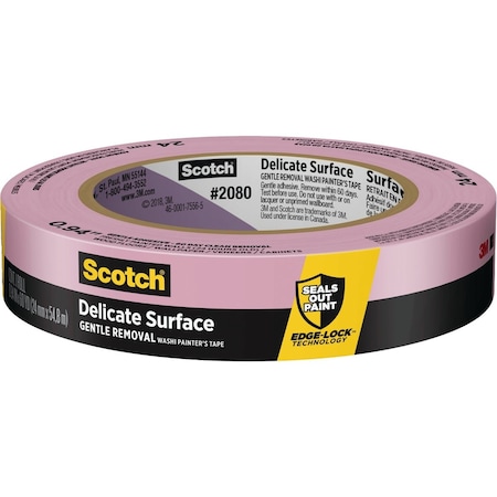 Scotch 0.94'' x 60 Yd. Delicate Surface Painters Tape 2080-24EC