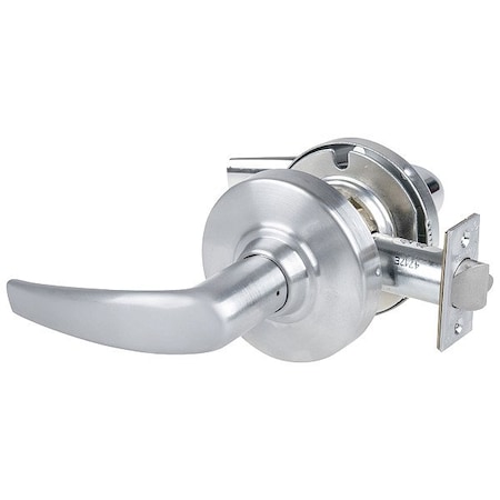 Schlage Door Lever Lockset, Steel, Non Keyed ALX10 ATH 626