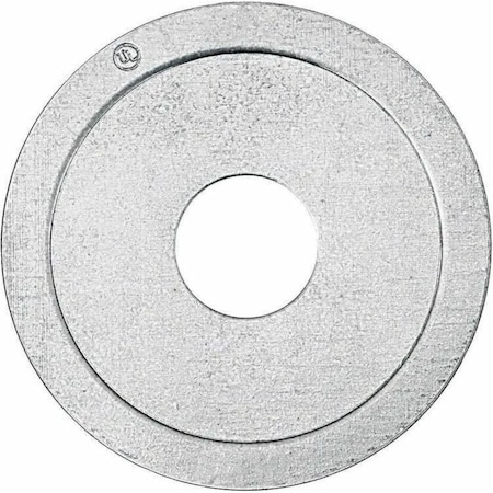 Dottie Conduit Fitting Reducing Washer, 3-1/2 in x 1 in, Steel, PVC Coated, Red RW93
