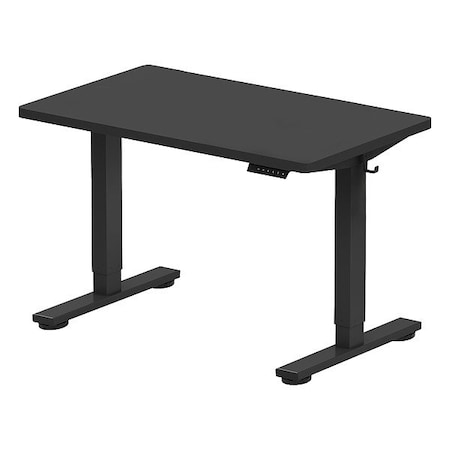 Flexispot Desk, Electric, Adjustable, Black, 40x24 E2BR4024B