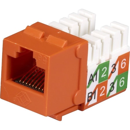 Black Box Gigabase2 Cat5E Jacks, Universal Wiring,  FMT926-R2