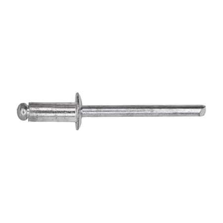 Auveco Pan-L Rivets Dome 3/8in Diameter 3/16in Grip 1/8in-1/4in, 100PK 8307