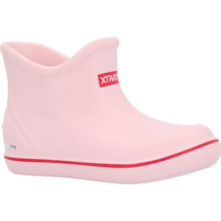 Xtratuf Youth Ankle Boot, Plain Toe Toe, 5 in Height, Bubble Gum, 8 XKTF400C