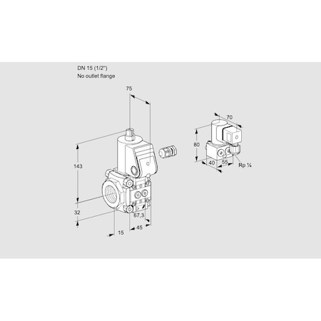 Honeywell Kromschroder VAS115/-R/NW KS88003659