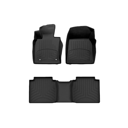 Weathertech Black, Front and Rear FloorLiner HP 441230-1-2IM