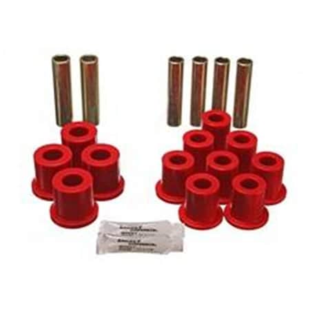 Omnisports 4.2114R Leaf Spring Bushing Set - Red OM3293379