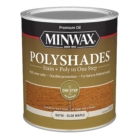 Minwax Wood Stain, 1 qt, Olde Maple 61330444