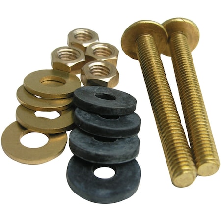 Westlake Pipe & Fittings Hvy Dty Toilet Tank To Bowl Kit, 2PK 4/1/3675