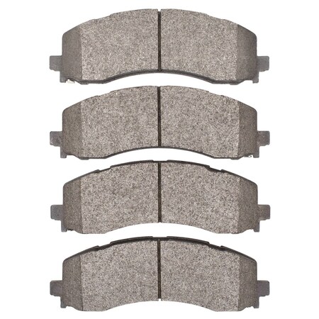 Dynamic Friction Co DFC Heavy Duty Pads - Semi Metallic 1214-2225-00