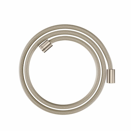 Axor Shower Solutions Textile Hose with Cylindrical Nut, 63" in Brushed Nickel 28261820