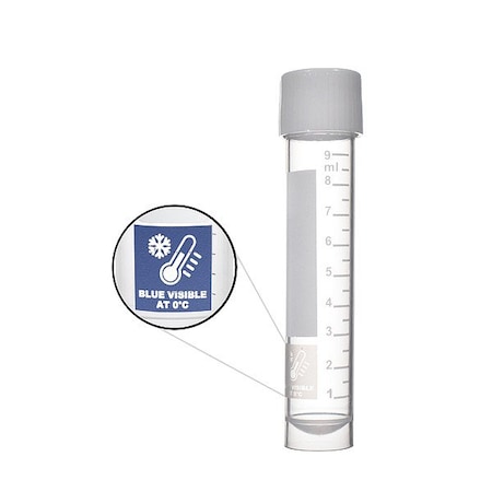 Zoro Select Transport Vials, 80 mm H, Natural, PK500 C1830