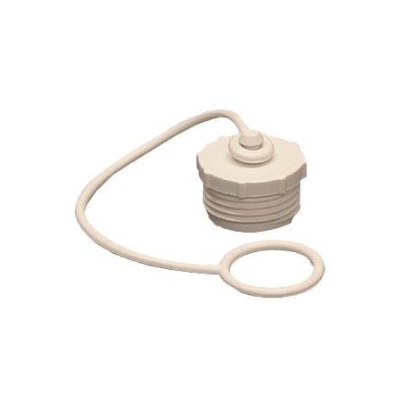 Aqua Pro Aqua Pro 27838; Fresh Water Hose Male Plug w/ Strap; Fits 3/4 Inch Male Garden Hose; No Packaging 27838