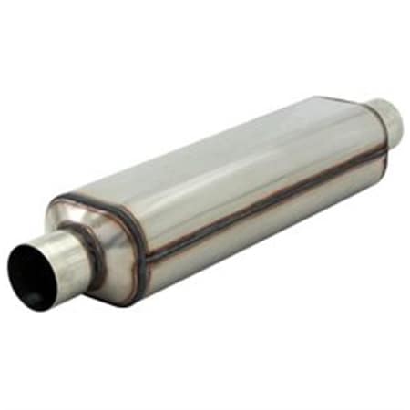 Flow Master 2.5 in. Steel Super HP-2 Muffler Perforated Tube, Black 12518304