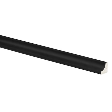 Inteplast Building Products Cove Inside Corner Moulding, 8 ft L, 11/16 in W, Polystyrene, Black, Ceiling 81000800040