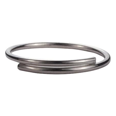 Hillman Key Ring, Clear, Polyethylene, 1000 PK 703504